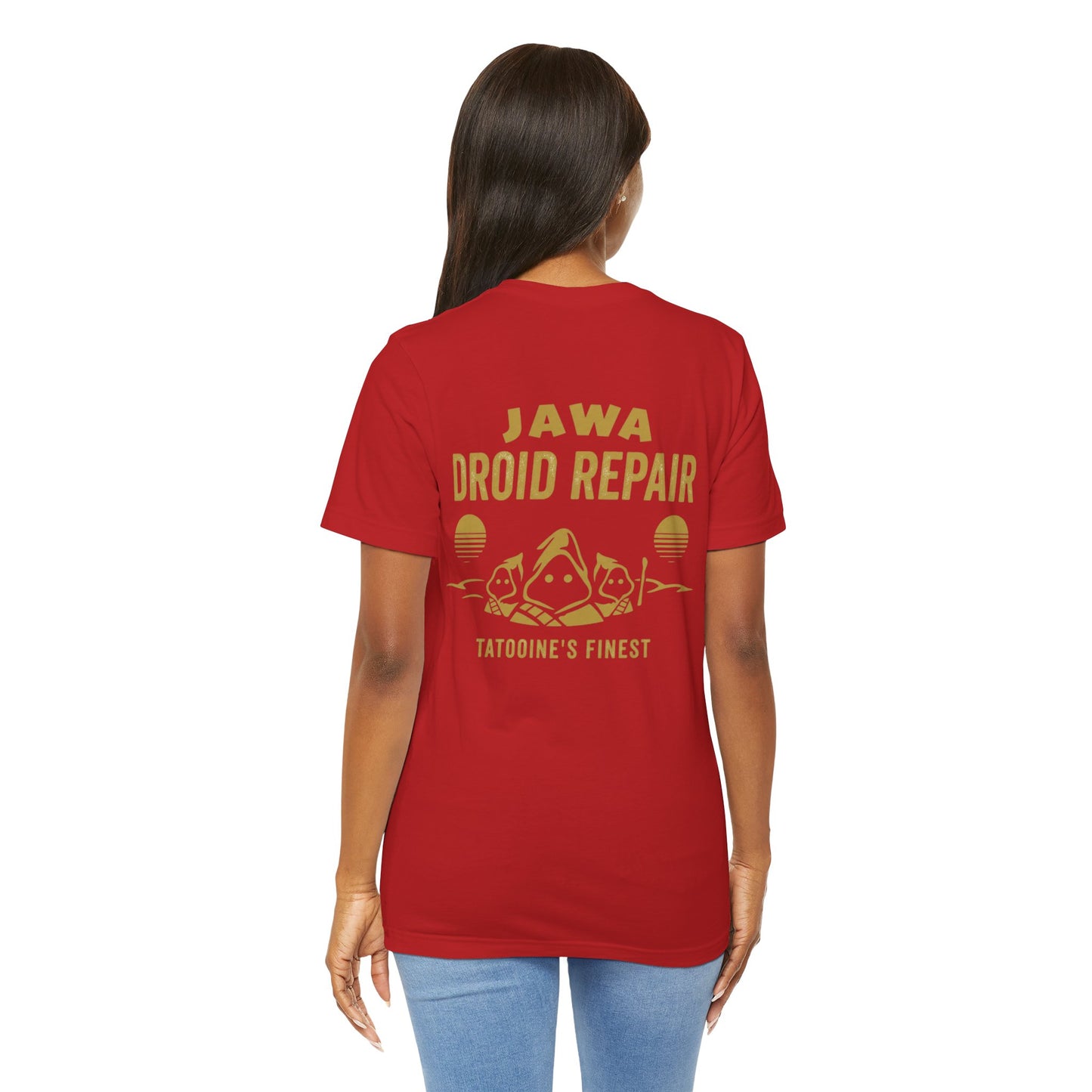 Jawa Droid Repair T‑Shirt — Tatooine’s Finest Vintage Sci‑Fi Star Wars Inspired Tee
