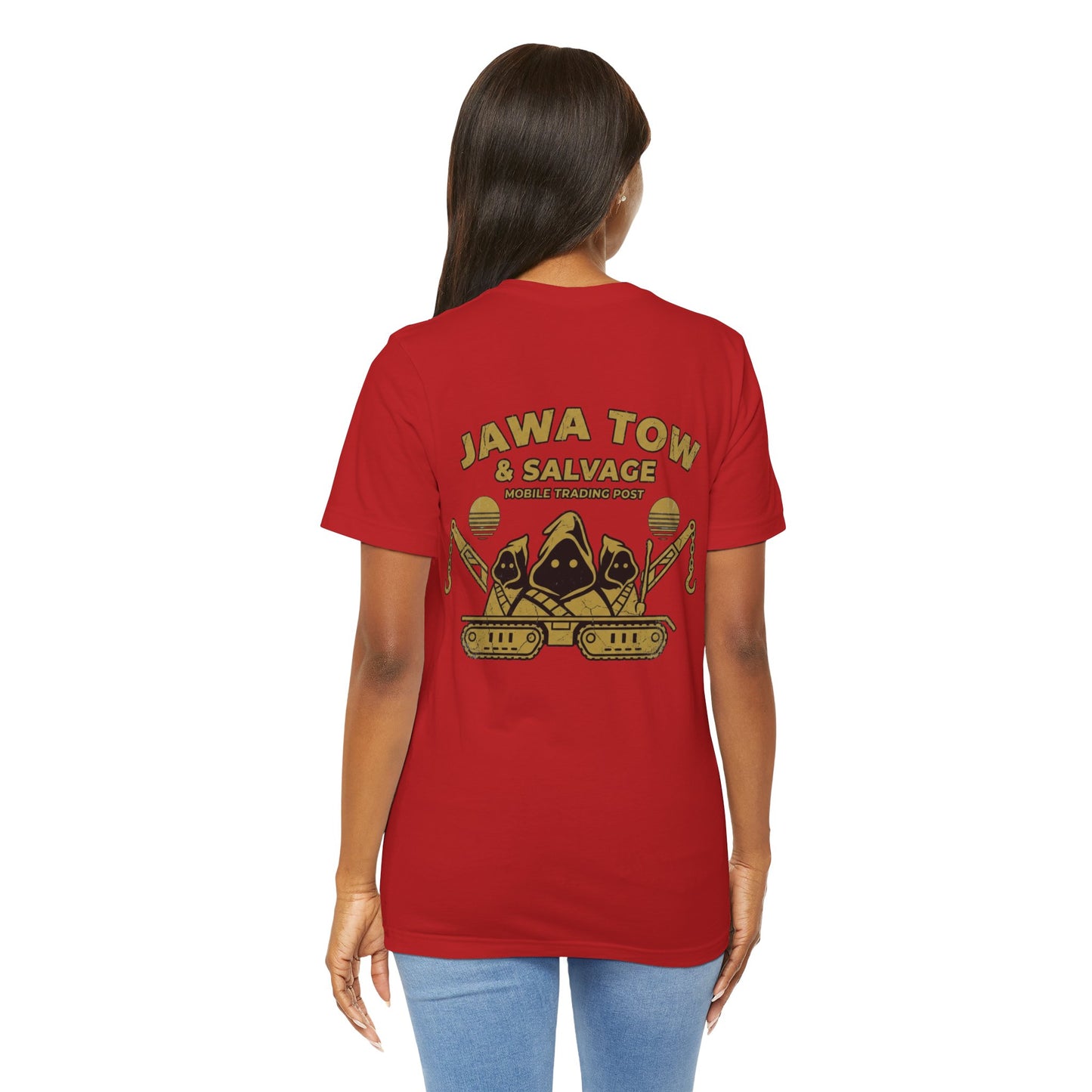 Jawa Tow & Salvage Tee — SW Biz Jawa Garage Vintage T-Shirt