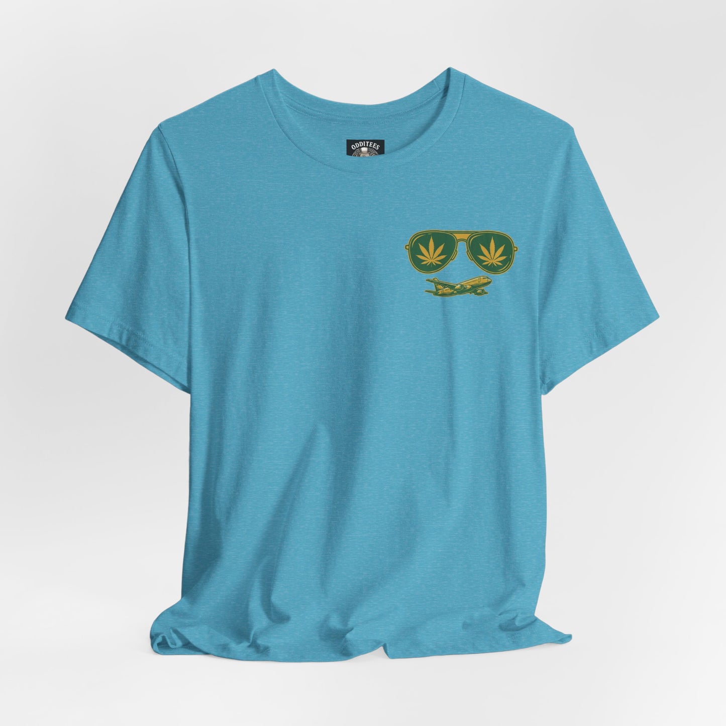 T-Shirt - "I Feel the Need... The Need for Weed" Retro Aviator Weed Graphic