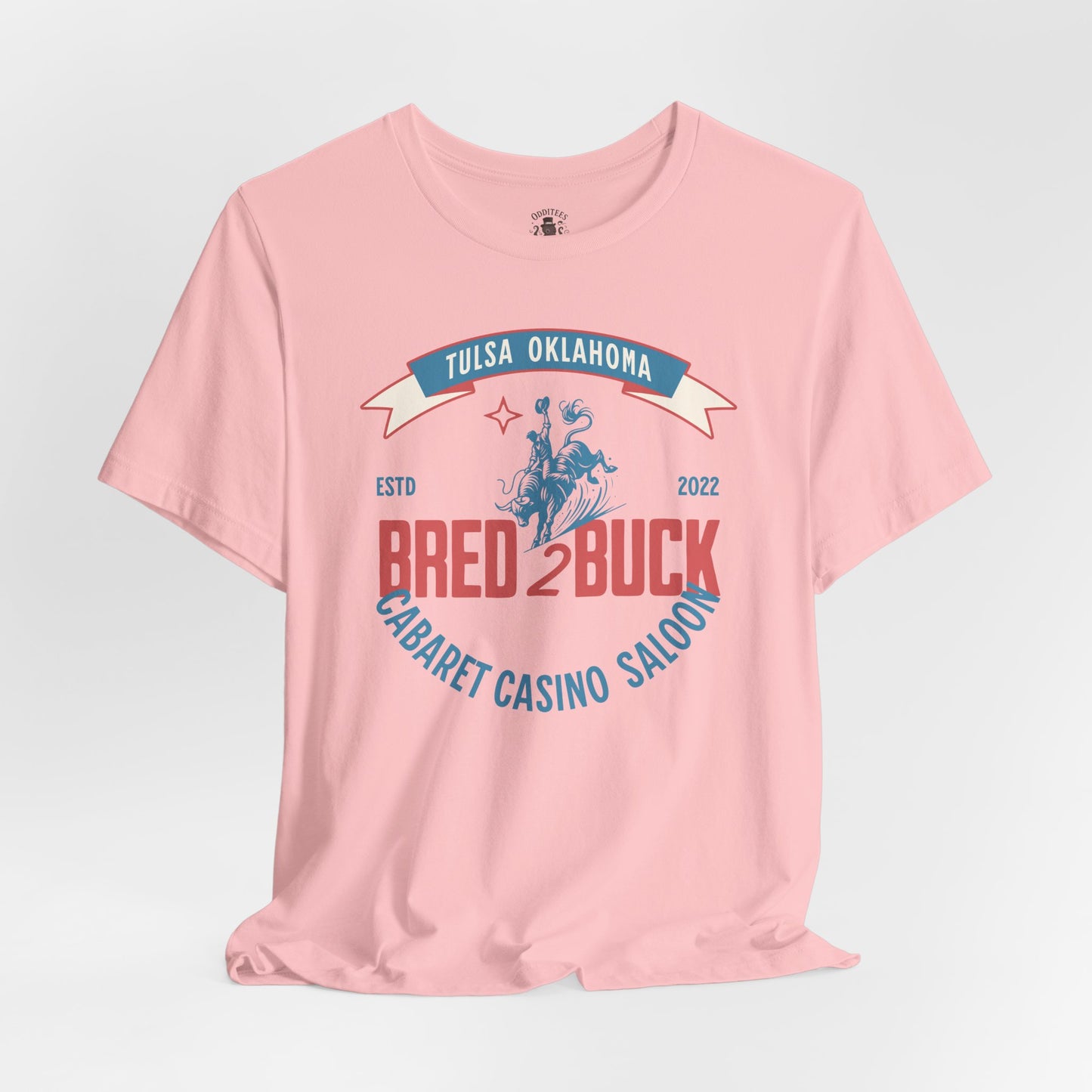 BRED 2 BUCK – Tulsa King Inspired Bull Riding Shirt | Western Cabaret Casino Saloon Tee
