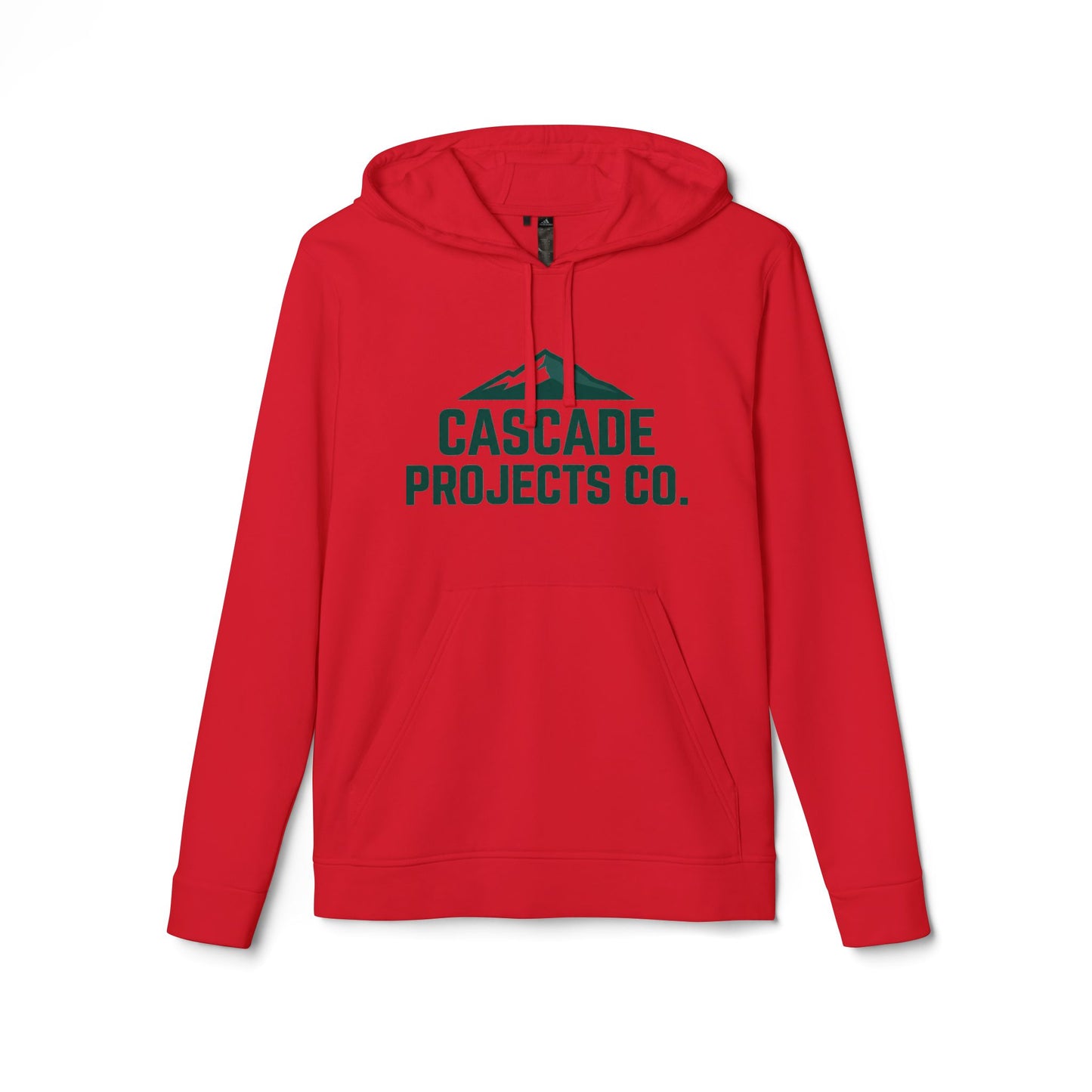 Cascade Projects Co. Hoodie — Outdoor Mountain Logo Fleece
