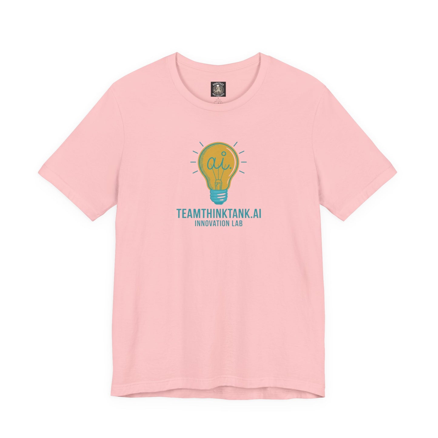 TeamThinkTank.ai Innovation Lab Bright Bulb T-Shirt — Corp Lightbulb Colorway Logo Tee