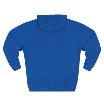 Dragonfly Minimalist Hoodie — Subtle Line Art Fleece Pullover