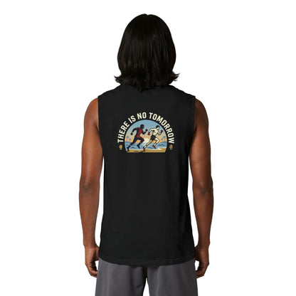 Muscle Tank — 'There Is No Tomorrow' Retro Running Graphic
