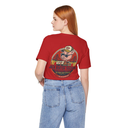 Trucker Pig Tee — "Jack Burton Trucking" San Francisco Vintage T‑Shirt