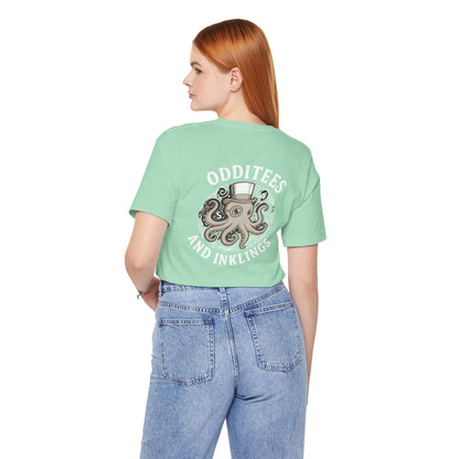 Octopus Graphic Tee — "Odditees and Inklings" Vintage Nautical T-Shirt