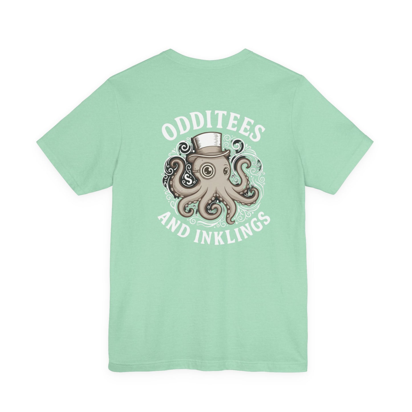 Octopus Graphic Tee — "Odditees and Inklings" Vintage Nautical T-Shirt