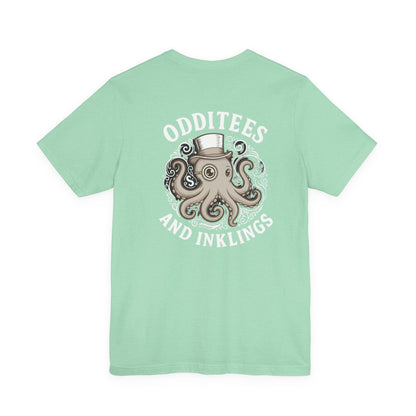 Octopus Graphic Tee — "Odditees and Inklings" Vintage Nautical T-Shirt