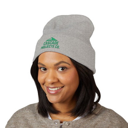 Cascade Projects Co. Embroidered Mountain Cuffed Beanie