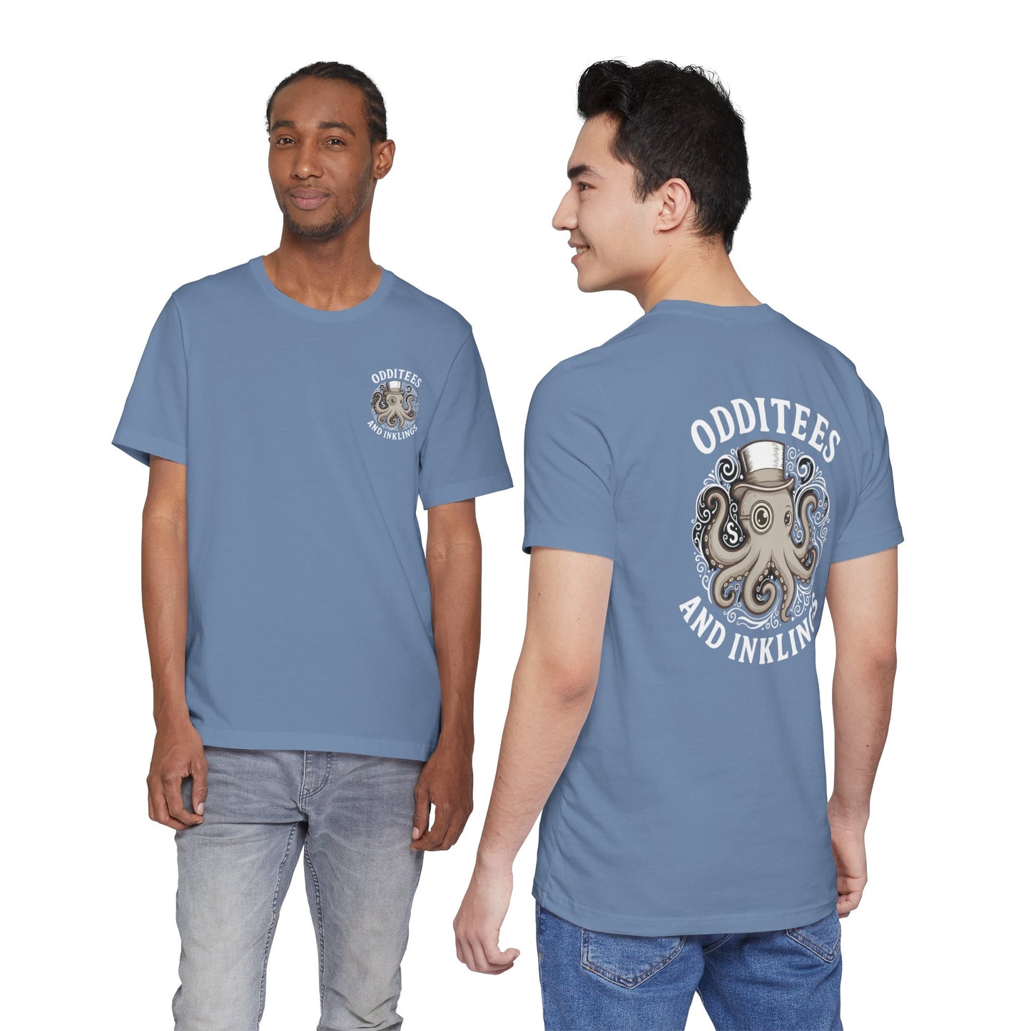 Octopus Graphic Tee — "Odditees and Inklings" Vintage Nautical T-Shirt