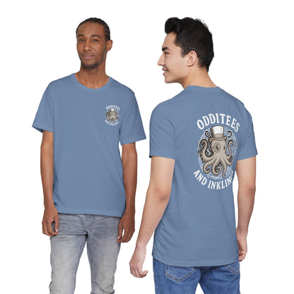 Octopus Graphic Tee — "Odditees and Inklings" Vintage Nautical T-Shirt