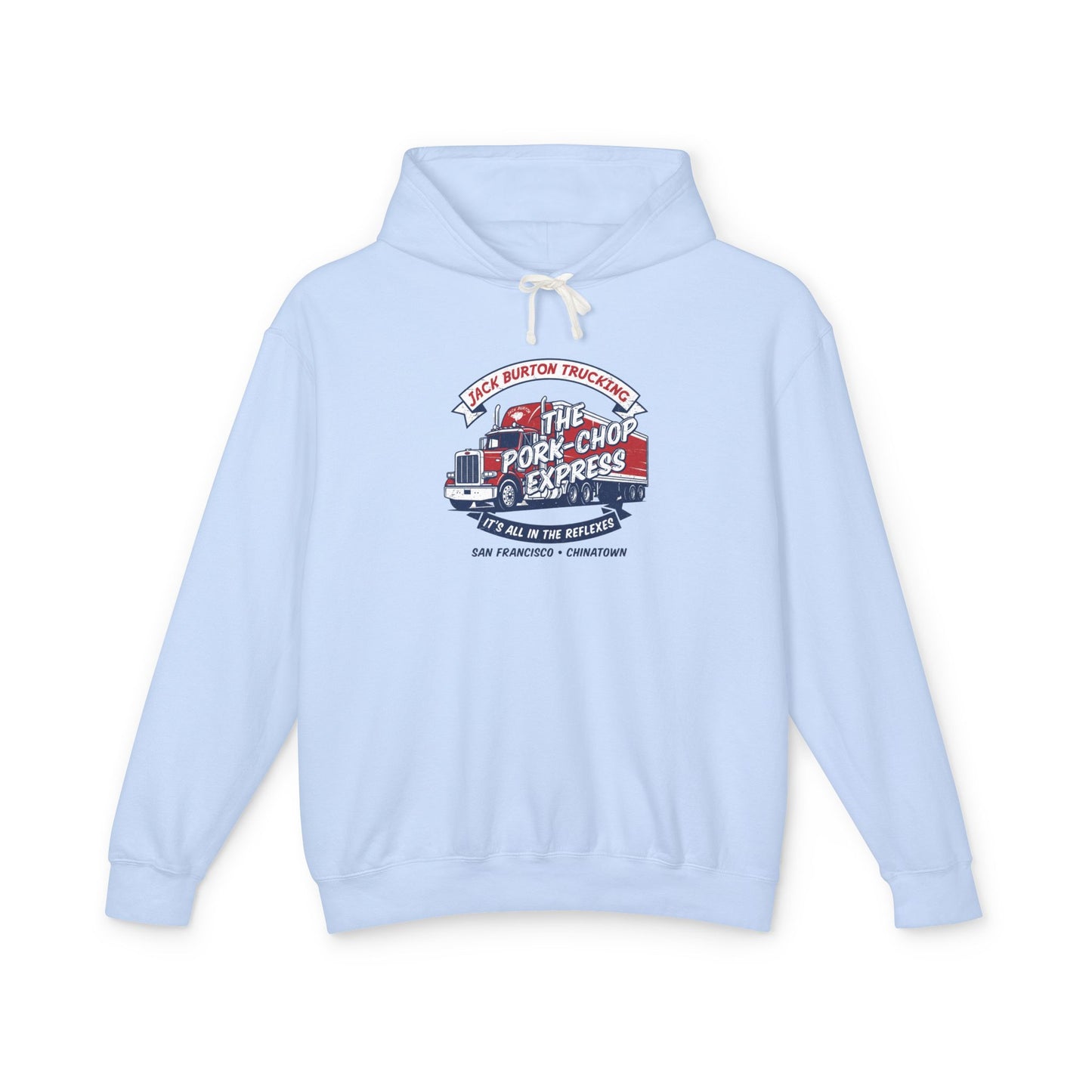 The Pork-Chop Express Hoodie — Retro Trucking Graphic Hooded Sweatshirt