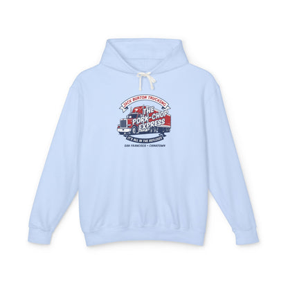The Pork-Chop Express Hoodie — Retro Trucking Graphic Hooded Sweatshirt