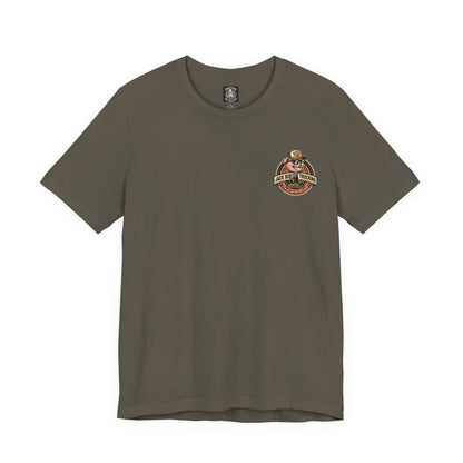 Jack Burton Trucking Pig Logo T-Shirt — 'It's All in the Reflexes' Vintage Truck Driver Tee