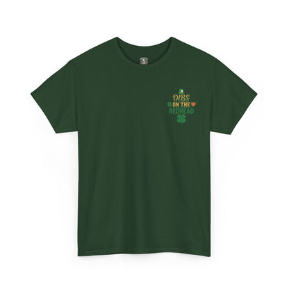 Dibs on the Redhead T‑Shirt — St. Patrick’s Day Shamrock OddInk Seasonal Designs Tee