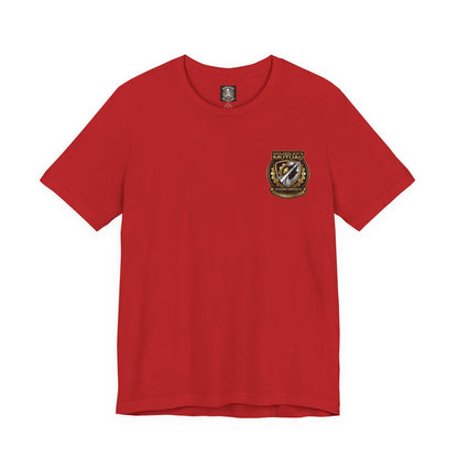Smuggler's Mutual Insurance Cooperative Graphic Tee — "Coverage for When It Goes Sideways"