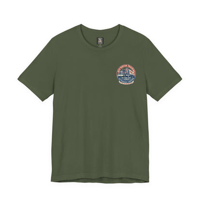 Truck Driver Graphic Tee — "Jack Burton Trucking: The Pork-Chop Express" Vintage San Francisco Design