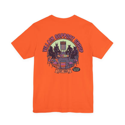 Villain Support Group T-Shirt — Funny Retro Supervillain Club Tee