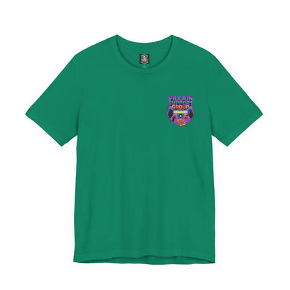 Villain Support Group Tee — Funny Supervillain Graphic T-Shirt