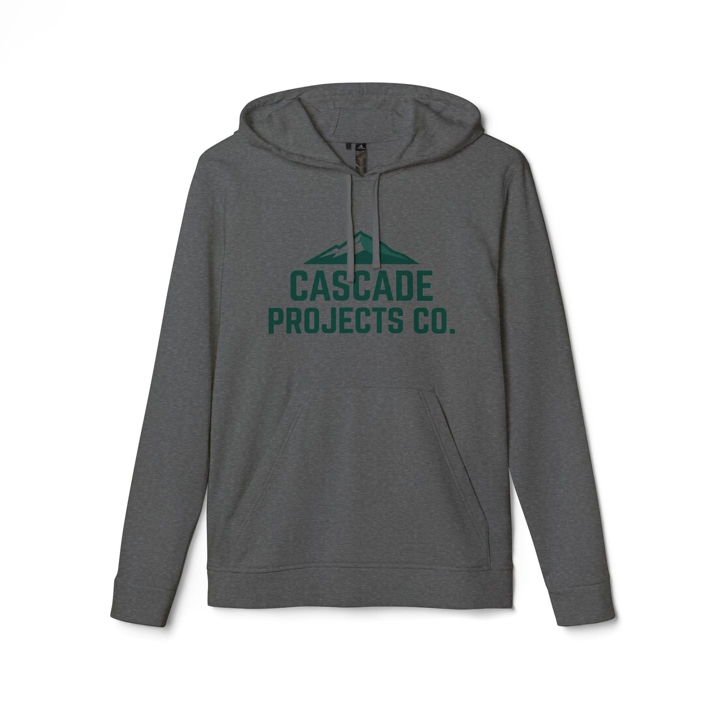 Cascade Projects Co. Hoodie — Outdoor Mountain Logo Fleece