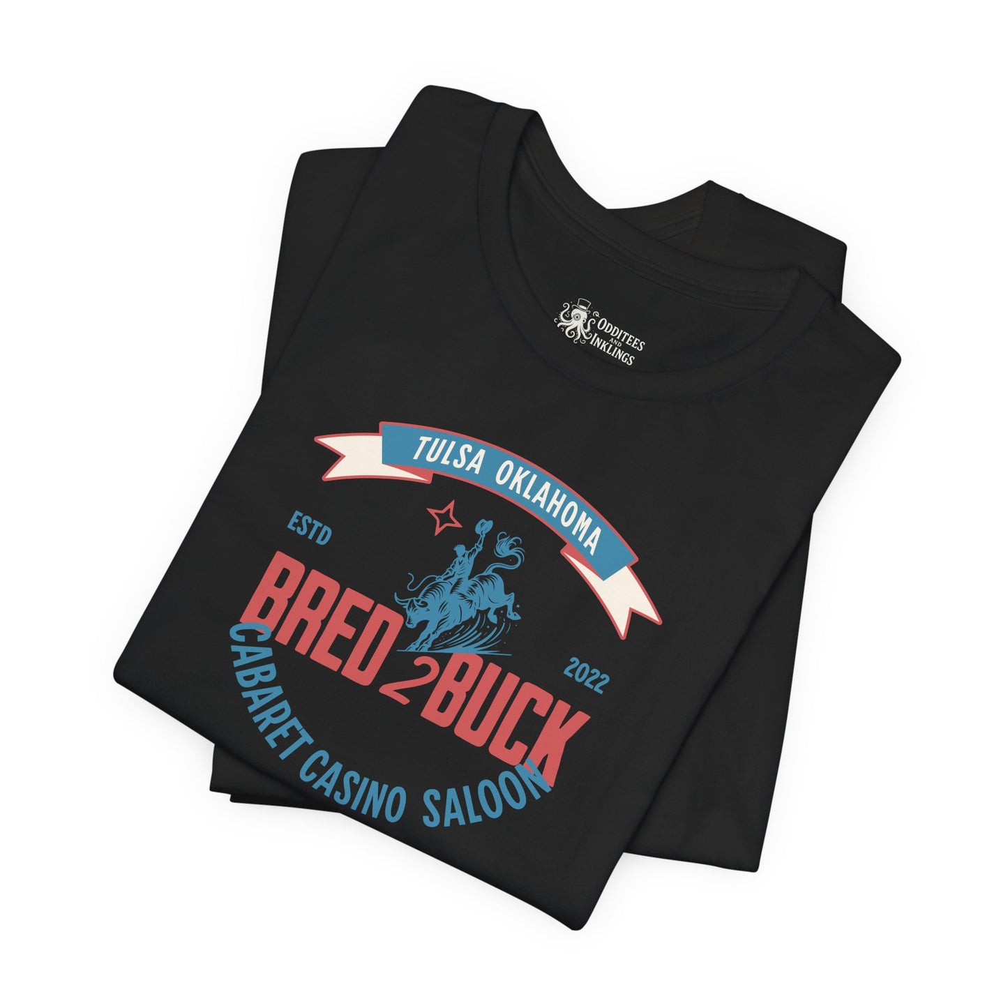 BRED 2 BUCK – Tulsa King Inspired Bull Riding Shirt | Western Cabaret Casino Saloon Tee