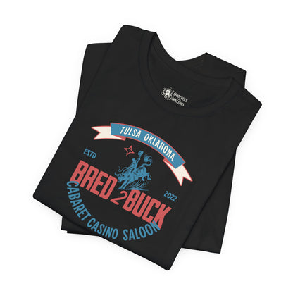 BRED 2 BUCK – Tulsa King Inspired Bull Riding Shirt | Western Cabaret Casino Saloon Tee