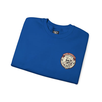 Mama Fratelli's Pizza Shoppe "By the Slice" Crewneck Sweatshirt - Kids Suck 80's Retro Graphic Crew