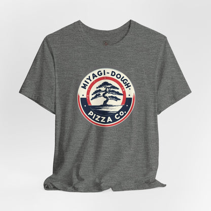 Miyagi-Dough Pizza Co. Tee — Vintage Bonsai Pizza Logo