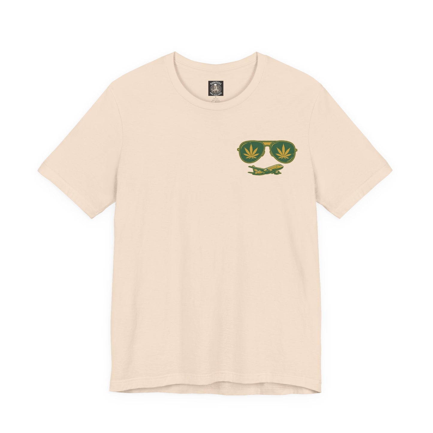 T-Shirt - "I Feel the Need... The Need for Weed" Retro Aviator Weed Graphic