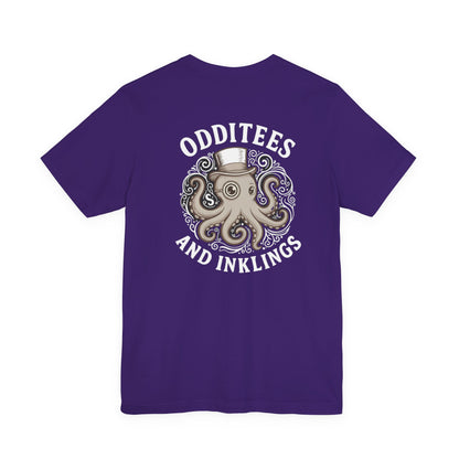Octopus Graphic Tee — "Odditees and Inklings" Vintage Nautical T-Shirt
