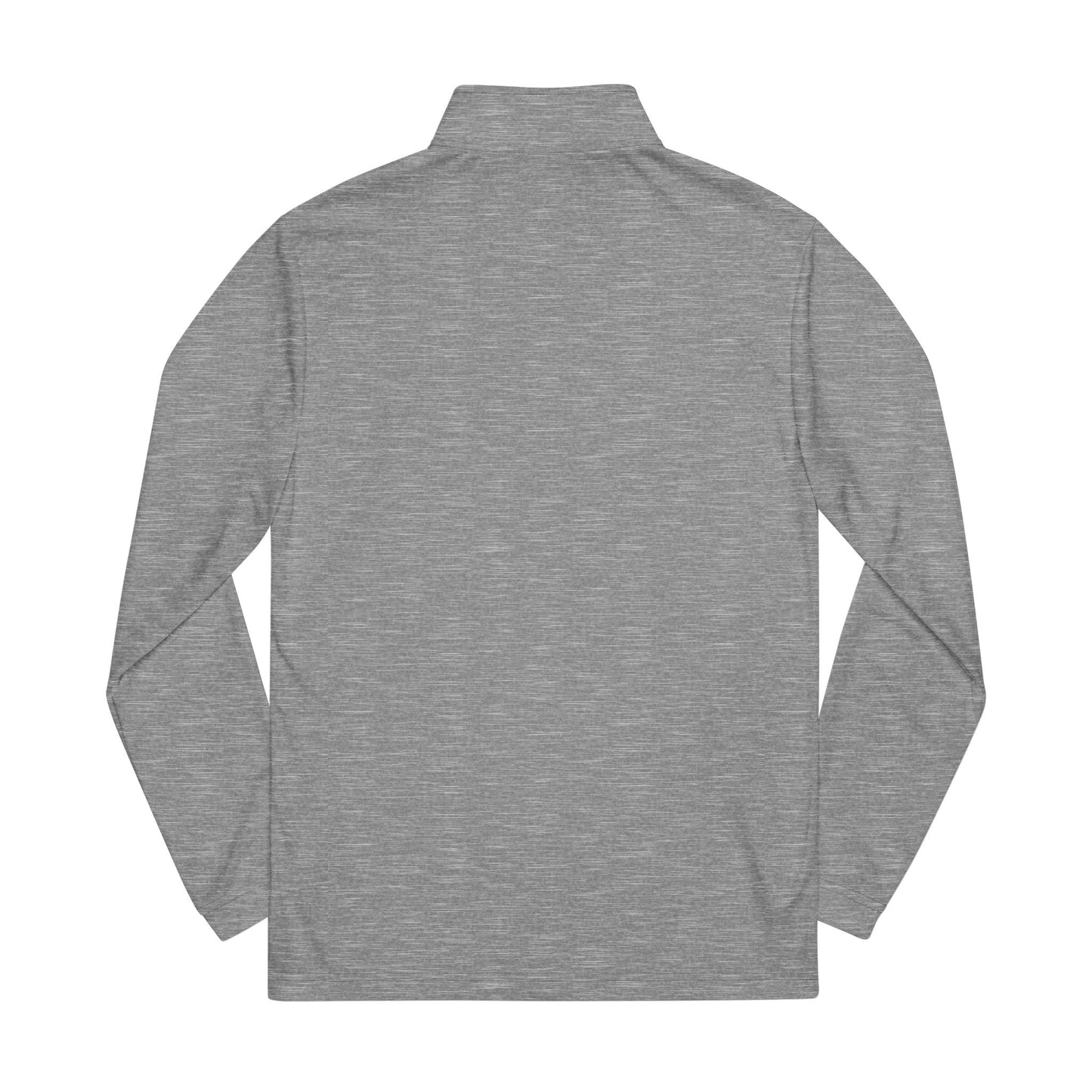 Embroidered Quarter-Zip Pullover — Performance Adidas® Golf-Style Top