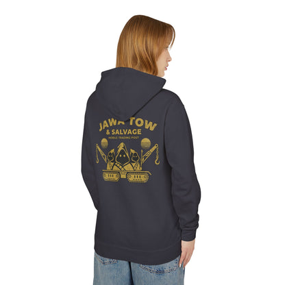 Jawa Tow & Salvage Hoodie - Star Wars Inspired "Mobile Trading Post" Pullover
