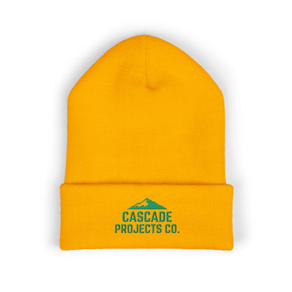 Cascade Projects Co. Embroidered Mountain Cuffed Beanie