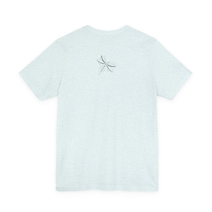 Dragonfly Line Art T-Shirt — Elegant Minimal Nature Tee