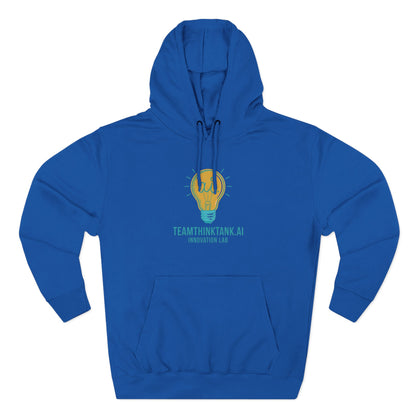 TeamThinkTank.AI Innovation Lab Brightbult Hoodie — Corp Colorway Logo Pullover