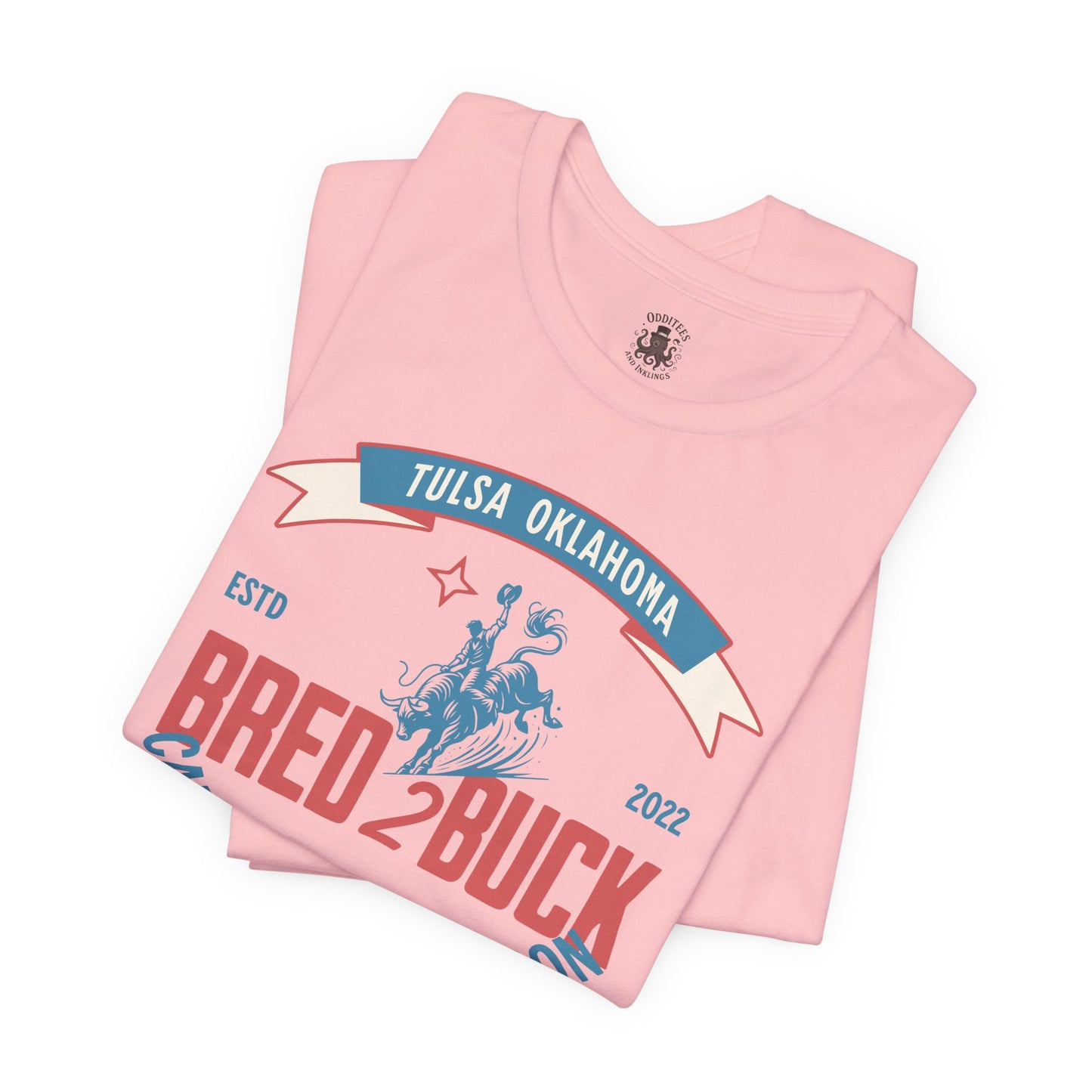 BRED 2 BUCK – Tulsa King Inspired Bull Riding Shirt | Western Cabaret Casino Saloon Tee