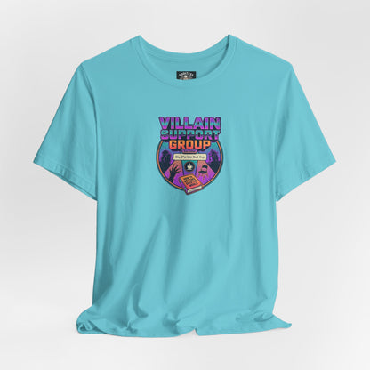 Villain Support Group T-Shirt — Funny Retro Supervillain Club Tee