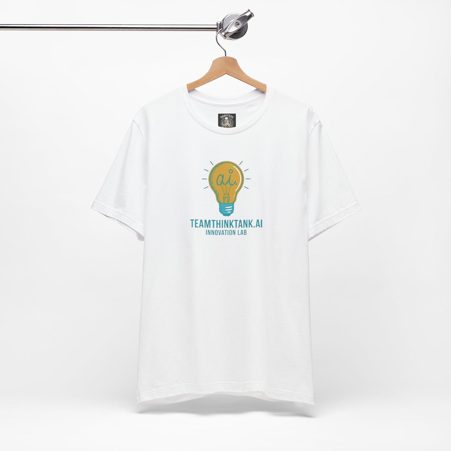TeamThinkTank.ai Innovation Lab Bright Bulb T-Shirt — Corp Lightbulb Colorway Logo Tee