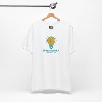 TeamThinkTank.ai Innovation Lab Bright Bulb T-Shirt — Corp Lightbulb Colorway Logo Tee