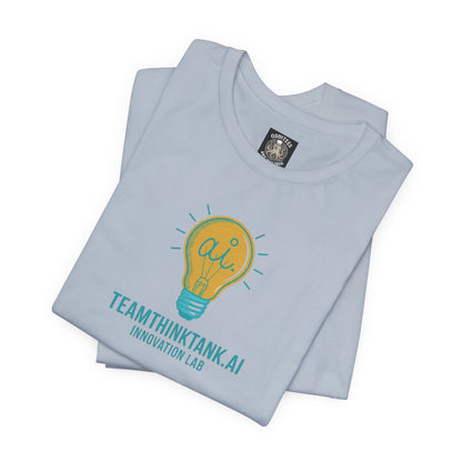 TeamThinkTank.ai Innovation Lab Bright Bulb T-Shirt — Corp Lightbulb Colorway Logo Tee