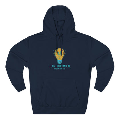 TeamThinkTank.AI Innovation Lab Brightbult Hoodie — Corp Colorway Logo Pullover