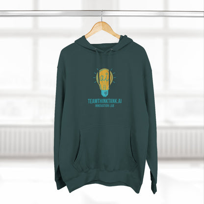 TeamThinkTank.AI Innovation Lab Brightbult Hoodie — Corp Colorway Logo Pullover
