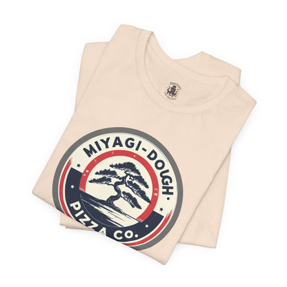 Miyagi-Dough Pizza Co. Tee — Vintage Bonsai Pizza Logo