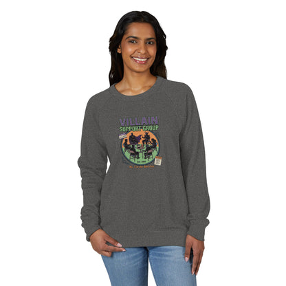 Villain Support Group Crewneck Sweatshirt – Retro Horror Comic Graphic