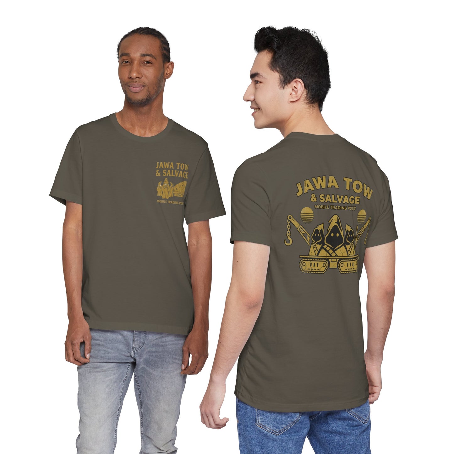 Jawa Tow & Salvage Tee — SW Biz Jawa Garage Vintage T-Shirt