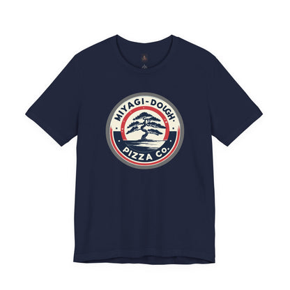 Miyagi-Dough Pizza Co. Tee — Vintage Bonsai Pizza Logo