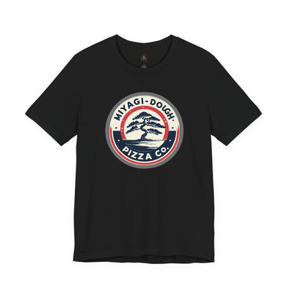 Miyagi-Dough Pizza Co. Tee — Vintage Bonsai Pizza Logo
