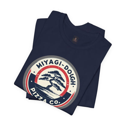 Miyagi-Dough Pizza Co. Tee — Vintage Bonsai Pizza Logo