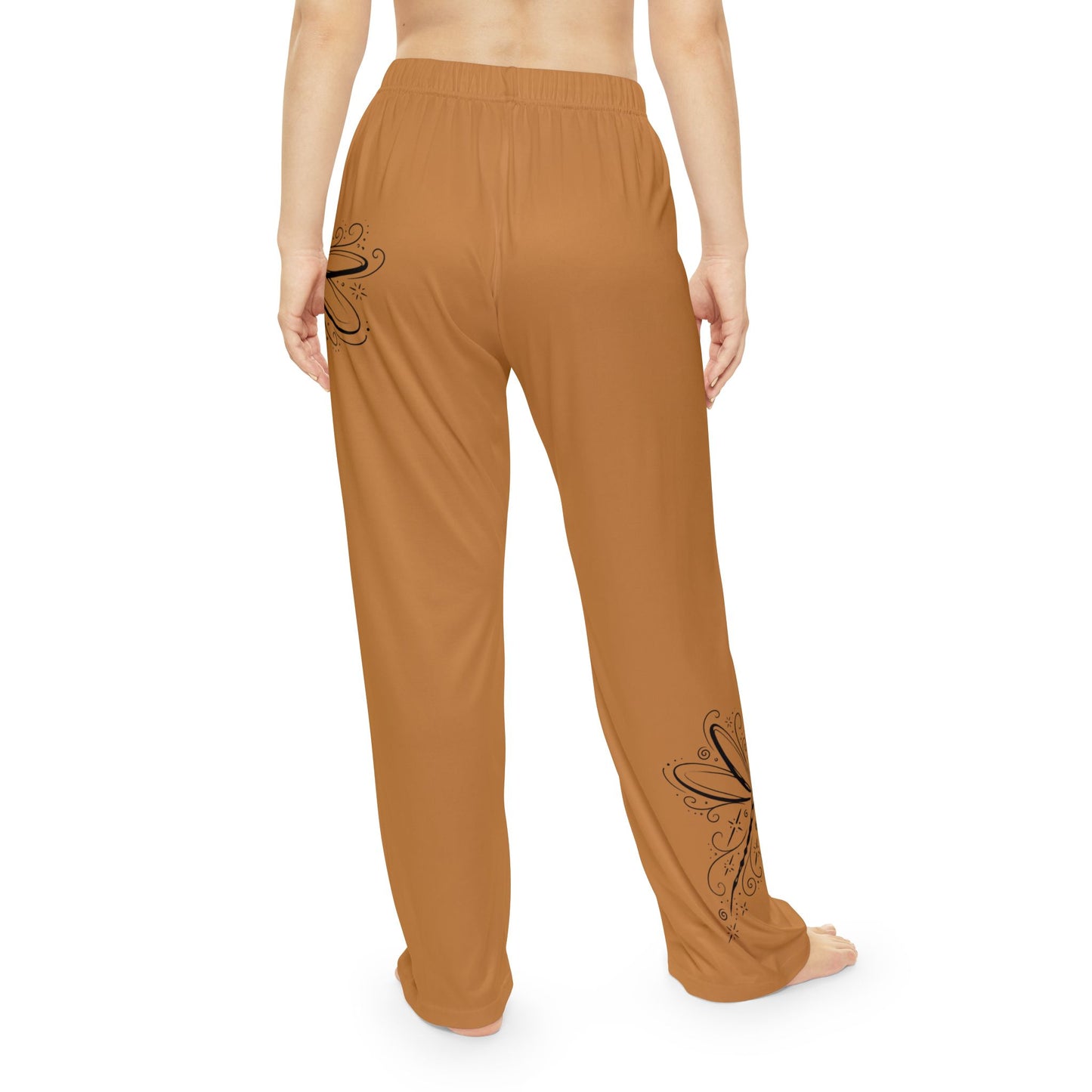 Dragonfly Women's Loungewear Pajama Bottoms - Cappuccino