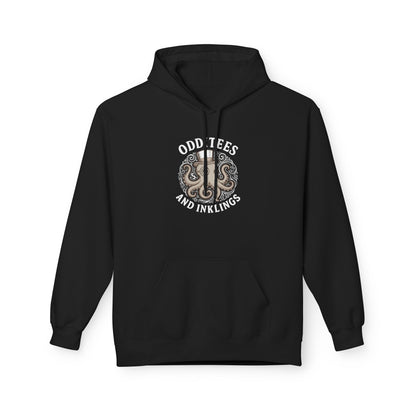 Octopus Logo Hoodie — "Odd Tees and Inklings" Graphic Pullover
